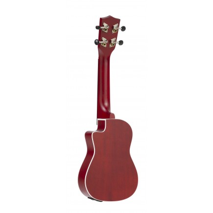 DE SALVO DS UKMCSEQRD Ukulele Mahogany ukulele sopranowe EQ